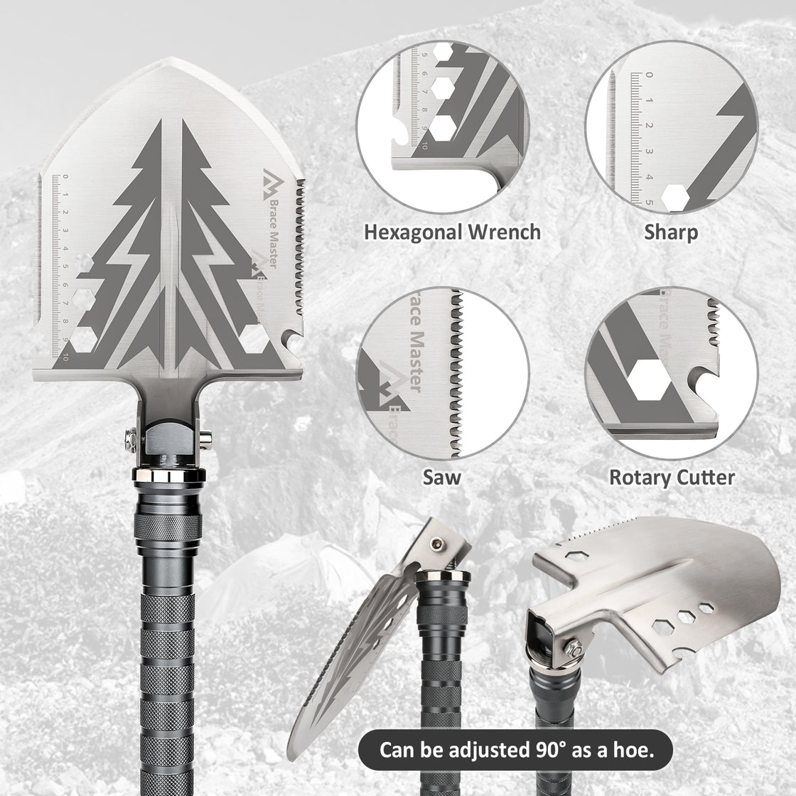 Brace Master Camping Shovel and Axe Set