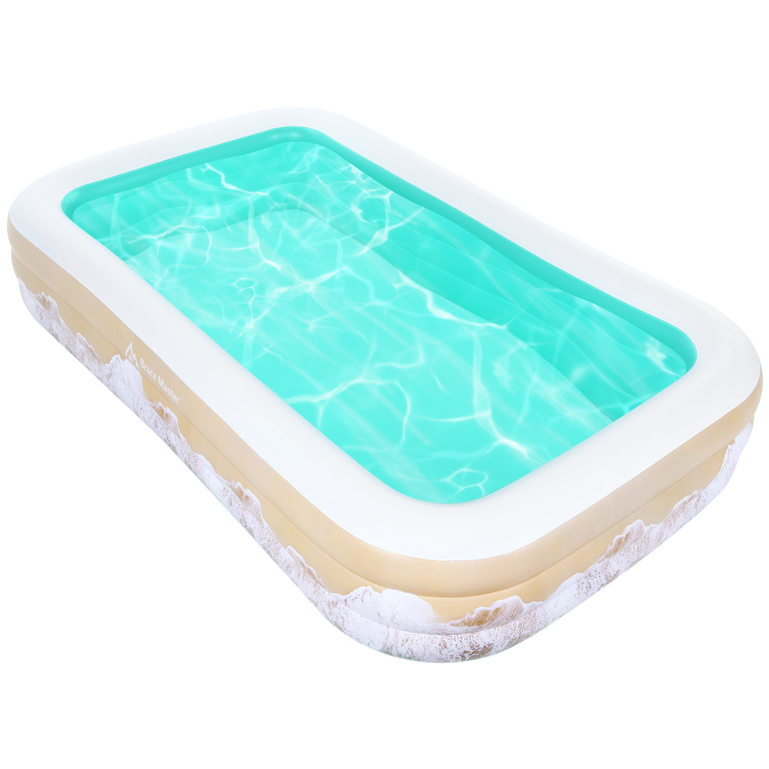 Brace Master Inflatable Family Kiddie Swimming Pool 300cm*182cm*56cm