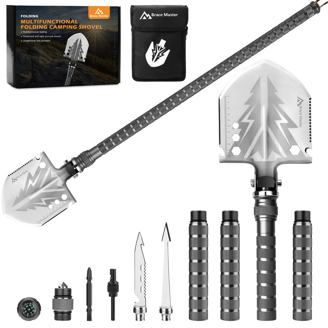 Brace Master Folding Shovel Multifunctional Camping Shovel