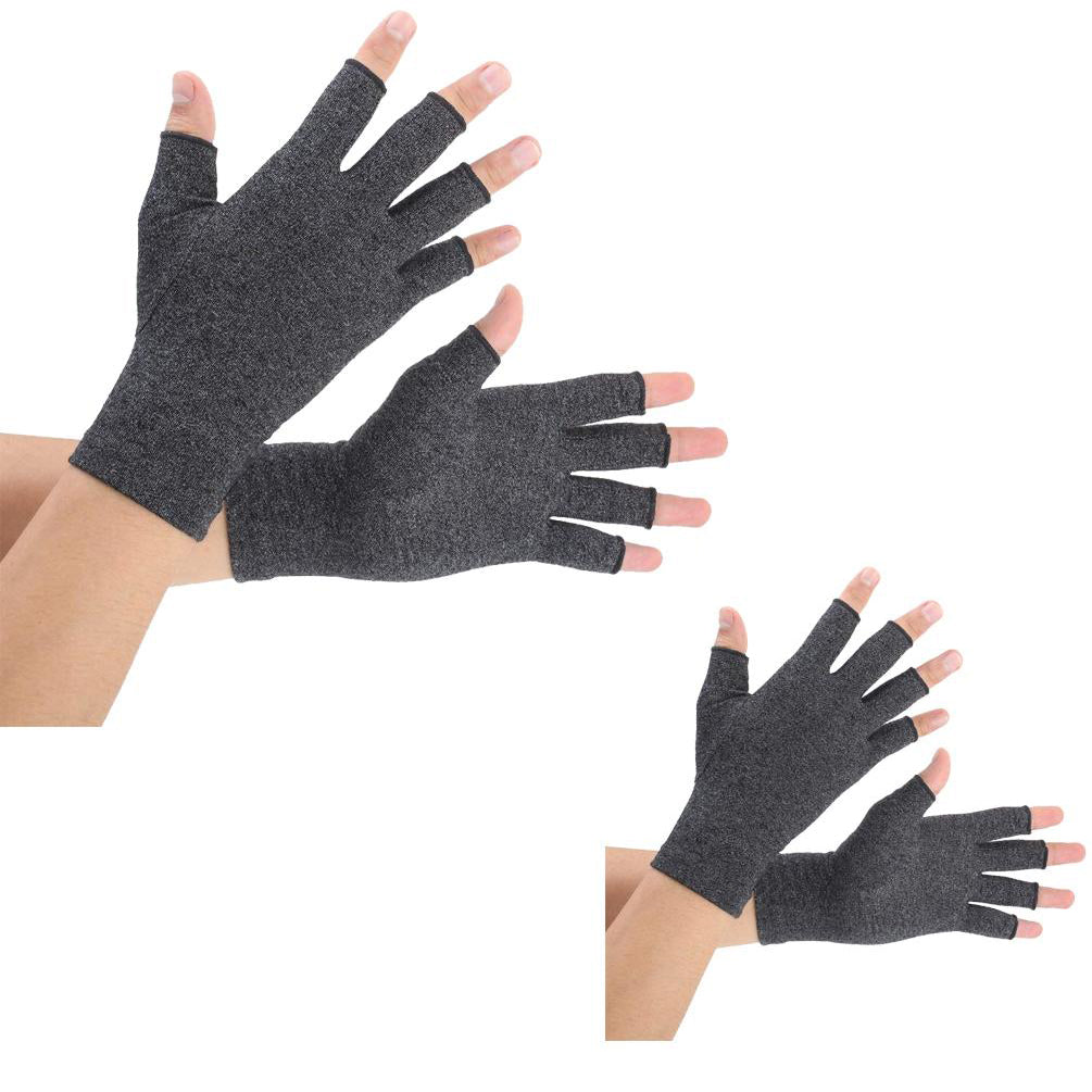2 Pairs Arthritis Compression Gloves for men and women