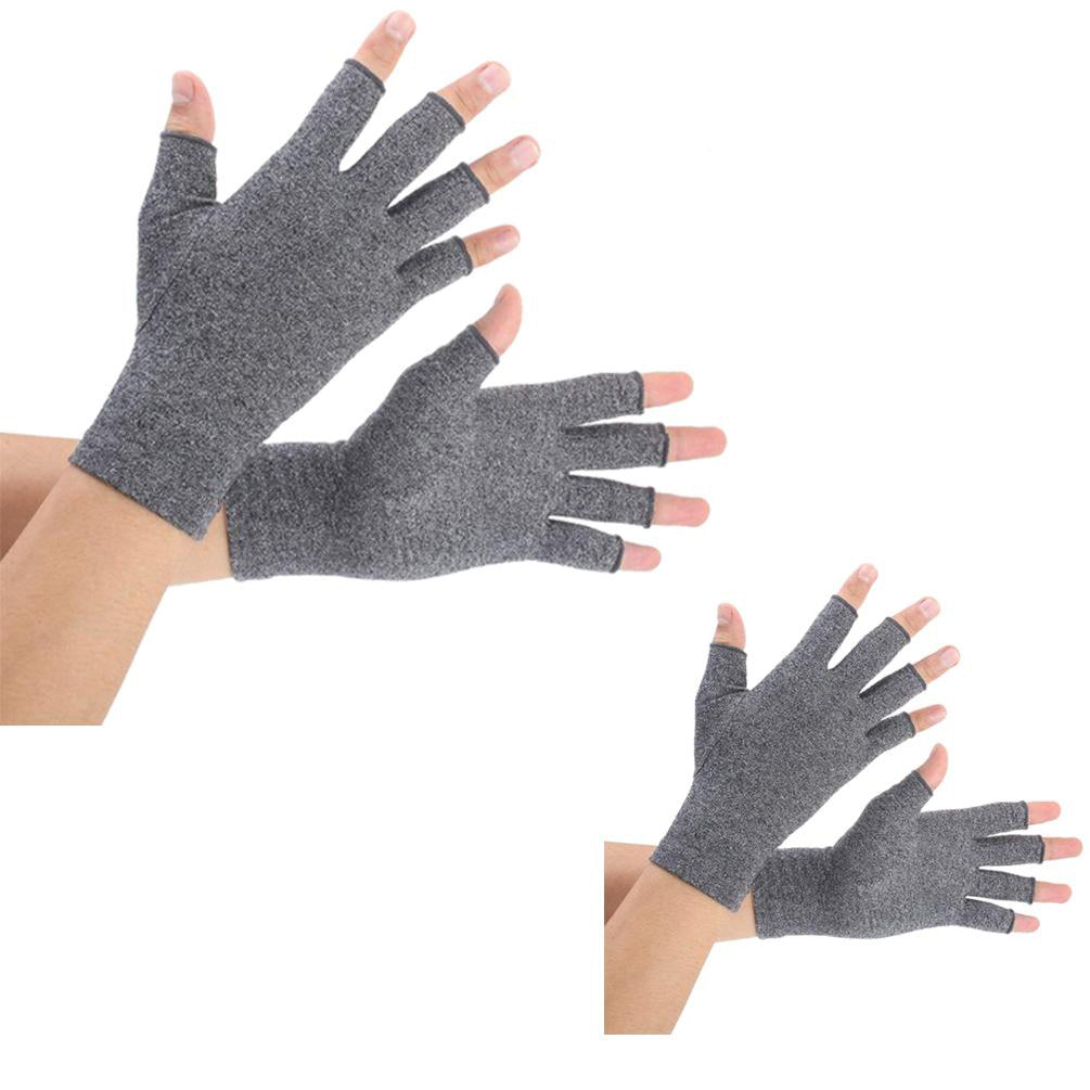 2 Pairs Arthritis Compression Gloves for men and women