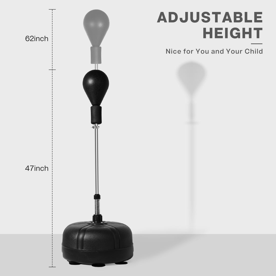 Brace Master Boxing Speed Bags with Stand