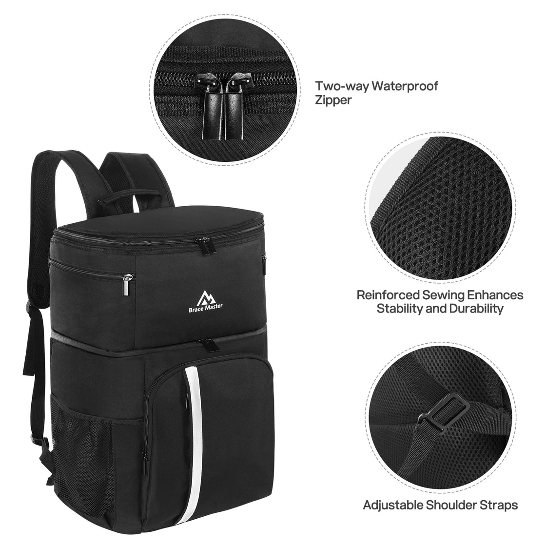 Brace Master Backpack Cooler 30L