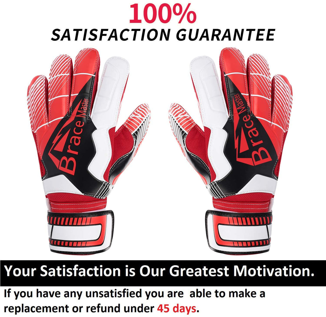 Brace Master Goalie Gloves for training and match