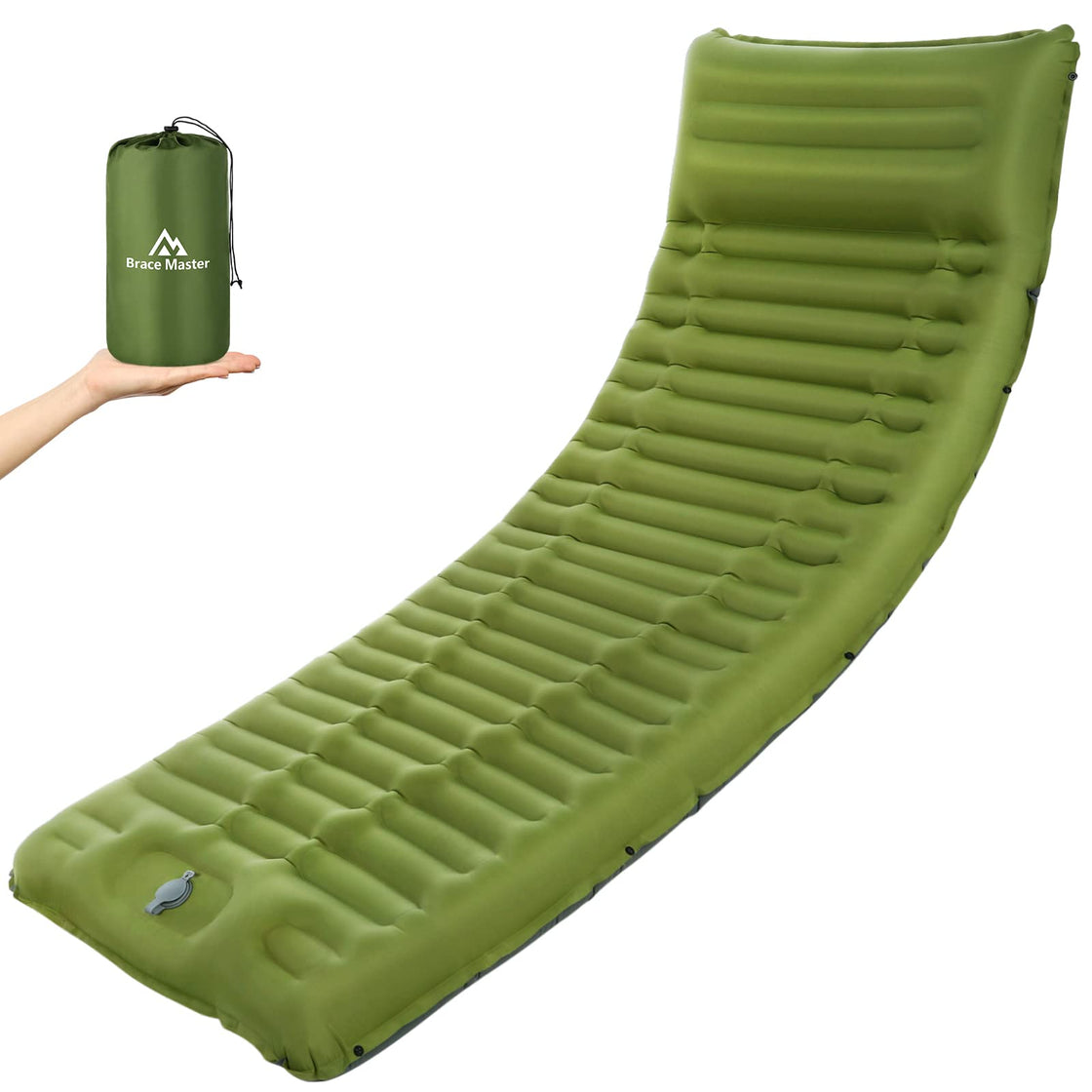 Brace Master Sleeping Pad with Pillow