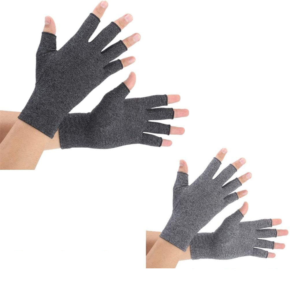2 Pairs Arthritis Compression Gloves for men and women