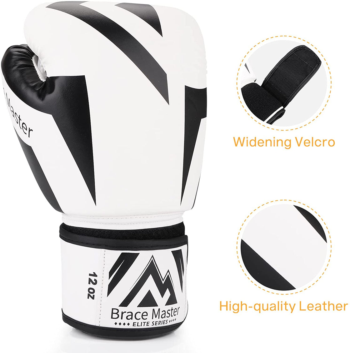 Brace Master MMA UFC Boxing Gloves for Men Women