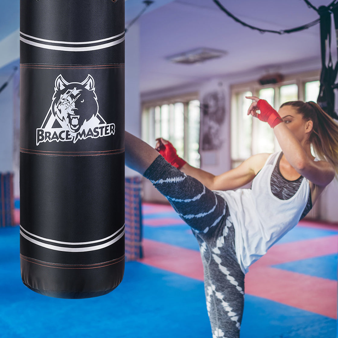 Brace Master Boxing Speed MMA Kickboxing Punching Training Bag