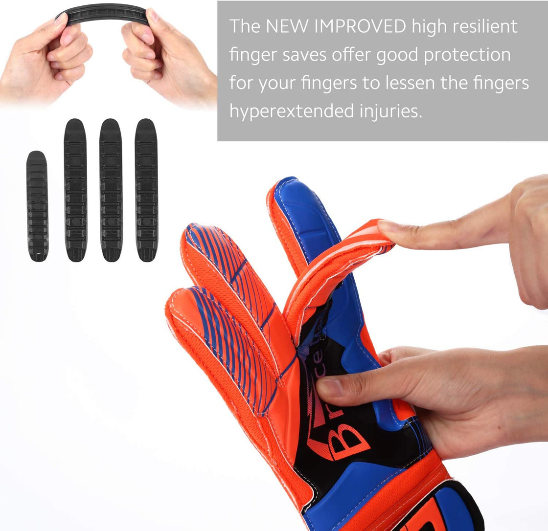 Brace Master Goalie Gloves for training and match