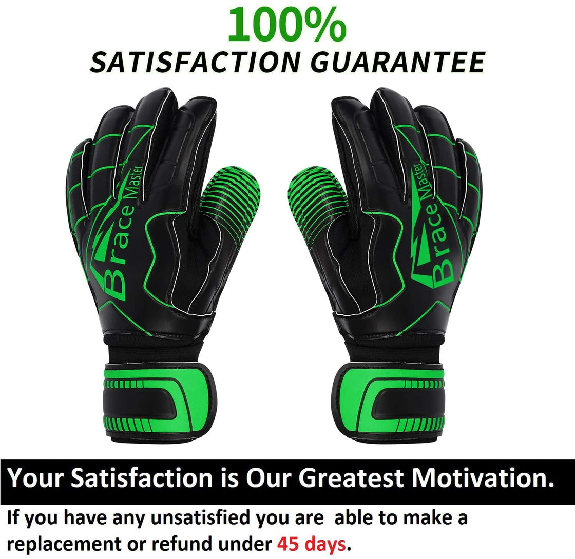 Brace Master Goalie Gloves for training and match
